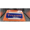 Image 1 : Very nice condition vintage FireStone Tire stand 7"x15"