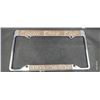 Image 3 : 3 1955,56,57 Chevy license plate frames