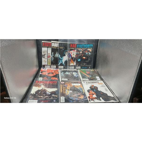 20 New condition comics all with bags and boards