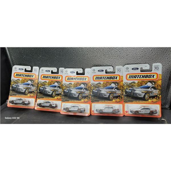 12 new matchbox police cars and trucks, 1:43 scale
