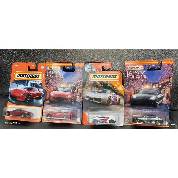 12 New unopened packages of Matchbox die cast cars