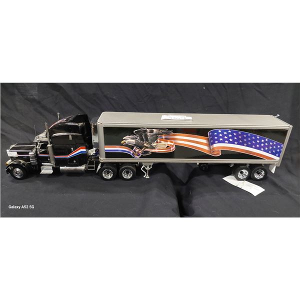 Very nice condition Franklin Mint Die Cast Semi 23" long