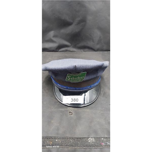 Suburban Ink Drivers cap metal badge