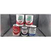 Image 1 : 5 Texaco and Chevron U.S. oil quarts 4 full