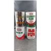 Image 1 : 4 Nice condition Oil, slick 50 and Texaco U.S. oil quarts all full