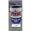 Image 1 : Nice condition Speedol motor oil U.S. composite quart full