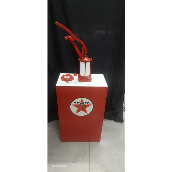 Quality restoration Texaco Bennet oil lubester 10"x16"x40"