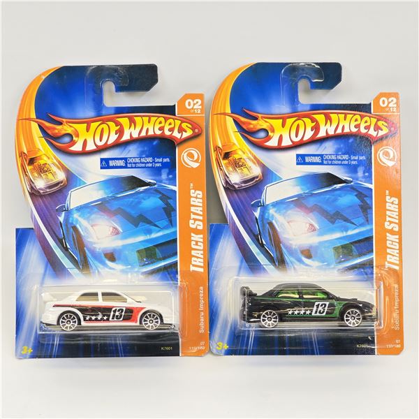 Hot Wheels Impreza Pair