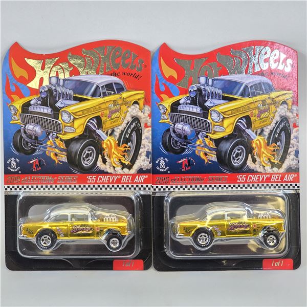 Hot Wheels RLC Bel Air Gasser Pair