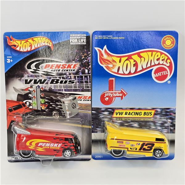 Hot Wheels Drag Bus Pair