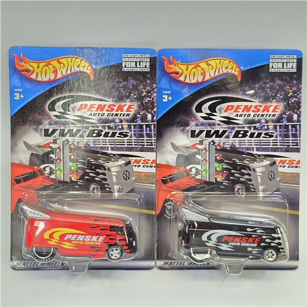 Hot Wheels Drag Bus Pair