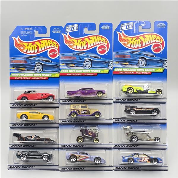 Hot Wheels 1999 Treasure Hunt Set
