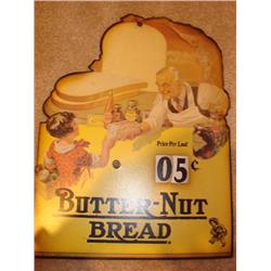 Butternut Cardboard Adv. Sign
