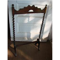 Barley Twist fireplace screen