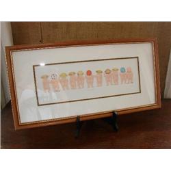 "A Full Moon" framed & matted Patterson print