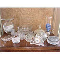 Large lot of glassware-15 pcs.