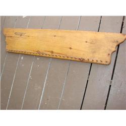 55" Long Wall Board-Hang dried Herbs/Flowers