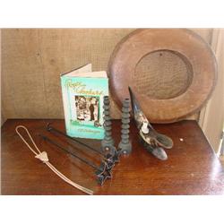 Texas Items-Steak branding irons,bola tie etc.