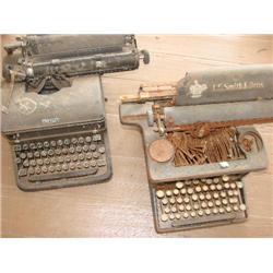 2 vintage typewriters-great keys for jewelry