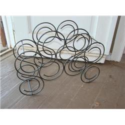 Wire wine rack