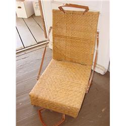 Old Wicker Stadium Seat