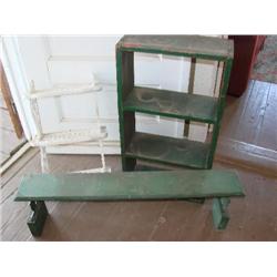 3 shelves-great for booth or store display