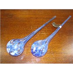 Artisian glass plant water system-Pair