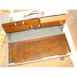 Primitive wood tool box