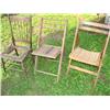 Image 1 : 3 wood chairs-from Shelby Texas