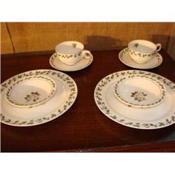 Dinner For Two "Cameo Rose" by Hall