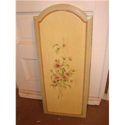 Wood Painted Wall Hanging
