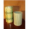 Image 1 : 2 wonderful green colored lampshades