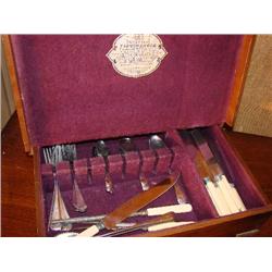 Sheffield Flatware in Wood Presentation Case