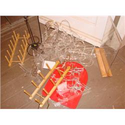 Large amt. of display stands