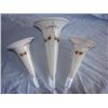 Image 1 : 3 floral epergne vases