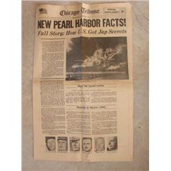 Dec. 7 1966 Chicago Tribune-Pearl Harbor Sp.