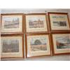 Image 1 : Set of 6 Hunting Prints