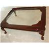 Image 1 : Glass Top coffee table w/ball & claw feet