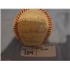 Image 10 : 1967 SF Giants autographed ball, 26 signatures