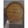 Image 1 : 1967 SF Giants autographed ball, 26 signatures