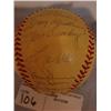 Image 4 : LA Dodgers autographed ball, (1965?),26 sigs