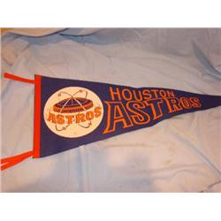 Old Houston Astro Pennant