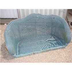 Wicker porch swing, hanging chains included!