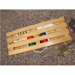Croquet set-in box