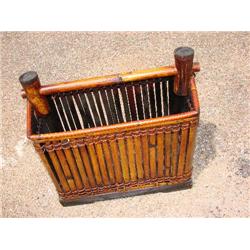 Bamboo Magazine Rack