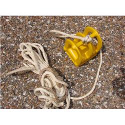 Giant magnet with rope