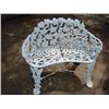Image 1 : Ornate metal patio bench