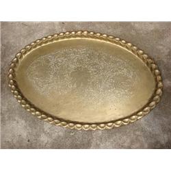 40" Brass Tray