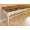 Image 1 : Sofa/Buffet Table with marble top