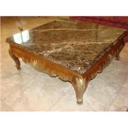 Marble Top Coffee Table
